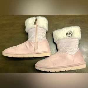 Michael Kors Boots Girls Size 2 Light Pink